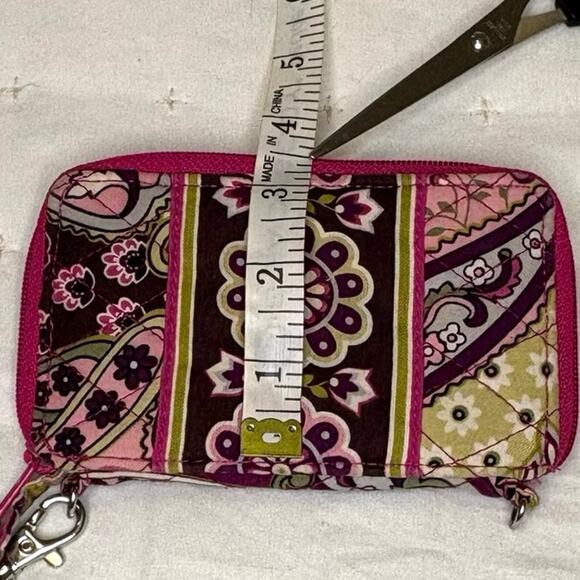 Vera Bradley Very Berry Zip Around Wristlet - Picture 8 of 9